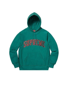Толстовка Water Arc Hooded Sweatshirt Dark Teal, бирюзовый Supreme