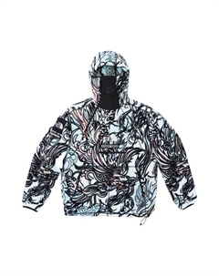 Пуловер x The North Face Steep Tech Fleece Pullover Multicolor Dragon, разноцветный Supreme