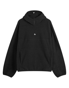 247 флисовая толстовка с капюшоном, черный Represent