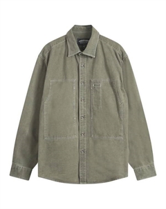 Плотницкая рабочая рубашка с карманом, зеленый Frizmworks