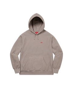Толстовка Small Box Hooded Sweatshirt Grey, серый Supreme