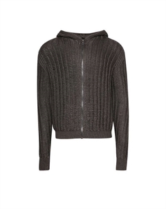 Худи Zipped Hoodie Dust, коричневый Rick owens