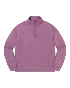 Пуловер Washed Half Zip Pullover Dusty Purple, фиолетовый Supreme