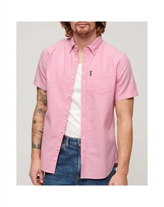 Рубашка с коротким рукавом Vintage Oxford, розовый Superdry
