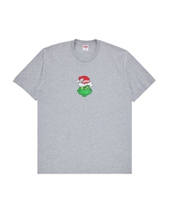 Футболка Grinch Tee Heather Grey, серый Supreme