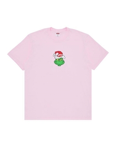 Футболка Grinch Tee Light Pink, розовый Supreme