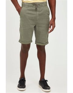 Тканевые шорты (Hosen) Herren Leinen - 21105213, зеленый Solid