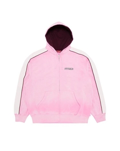 Толстовка State Zip Up Hooded Sweatshirt Pink, розовый Supreme