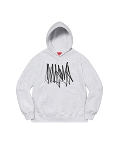 Толстовка Tag Hooded Sweatshirt Ash Grey, серый Supreme