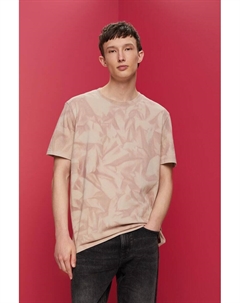 Хлопковая футболка стандартной посадки, красный Esprit