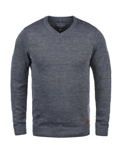 Пуловер Strick, синий Blend