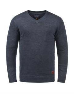 Пуловер Strick, синий Blend