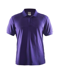 Поло с коротким рукавом Classic Pique, фиолетовый Craft