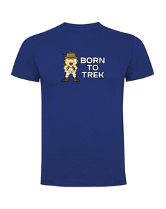 Футболка Born To Trekk, синий Kruskis