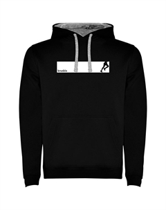 Худи Frame Run Two-Colour, черный Kruskis