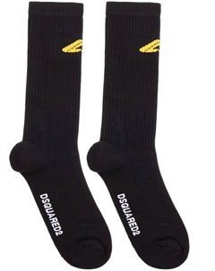 Носки с логотипом, черный Dsquared2