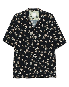 Рубашка с цветочным принтом, синий Paul smith