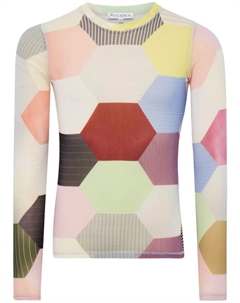 Топ с принтом, белый Jw anderson