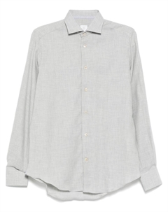 Рубашка с длинными рукавами, серый Eleventy