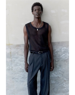 Сетчатая майка, черный H&m