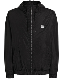 Бомбер с логотипом, черный Dolce&gabbana