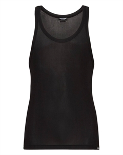 Топ с логотипом, черный Dsquared2