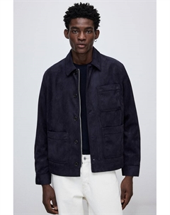 Куртка стандартного кроя, синий H&m