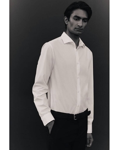 Рубашка приталенного кроя easy iron, белый H&m