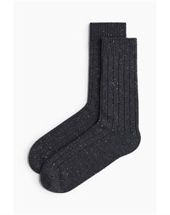 Ребристые носки, серый H&m
