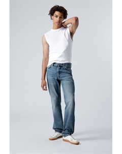 Джинсы klean прямого кроя стандартного кроя, синий Weekday