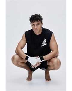 Спортивная майка свободного кроя из материала drymove, черный H&m