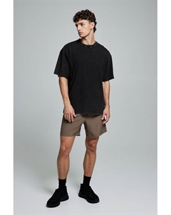 Спортивная рубашка из материала drymove свободного кроя, черный H&m