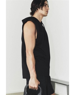 Спортивная толстовка без рукавов из материала drymove стандартной посадки, черный H&m