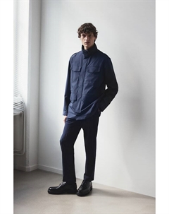 Куртка, синий H&m