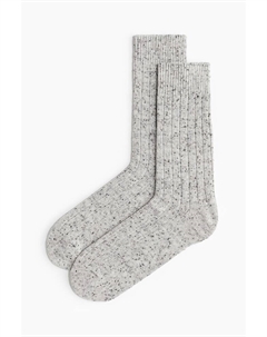 Ребристые носки, серый H&m
