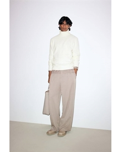 Свитер водолазка классической посадки, бежевый H&m