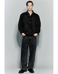 Мешковатые джинсы, черный H&m