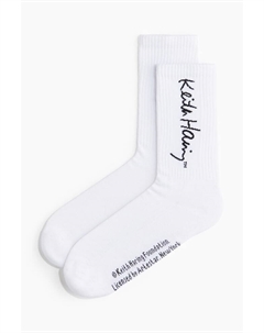 Носки с мотивом, белый H&m