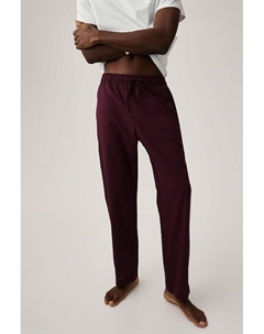 Брюки из поплина свободного кроя, красный H&m