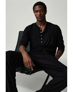 Рубашка и брюки для сна, черный H&m