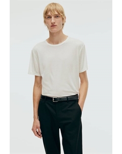 Футболка приталенного кроя, белый H&m