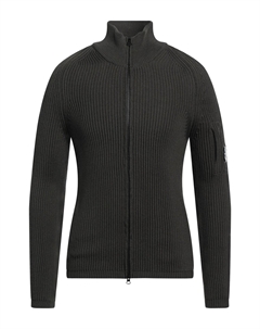 Кардиган на молнии, темно-зеленый C.p. company