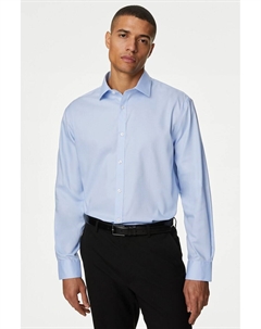 Рубашка стандартного кроя, лавандовый Marks & spencer