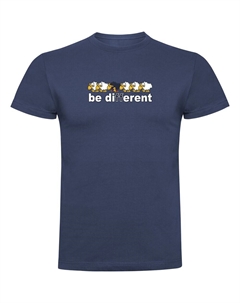 Футболка Be Different Train, синий Kruskis