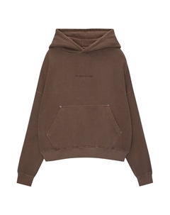 Толстовка с капюшоном Sweatshirt, темно-коричневый Pull & bear