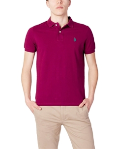 Поло на пуговицах, бордовый U.s. polo assn.