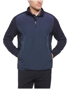 Куртка Long Sleeve 1/4 Zip Wind Jacket, цвет Peacoat Heather Callaway