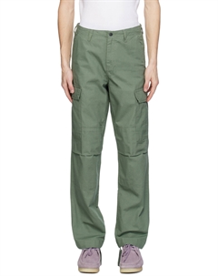Зеленые обычные брюки-карго, Park Carhartt work in progress