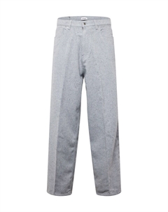 Костюмные брюки Loose fit Pleated Pants Astro, серый Weekday