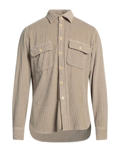 Рубашка, бежевый Tintoria mattei 954